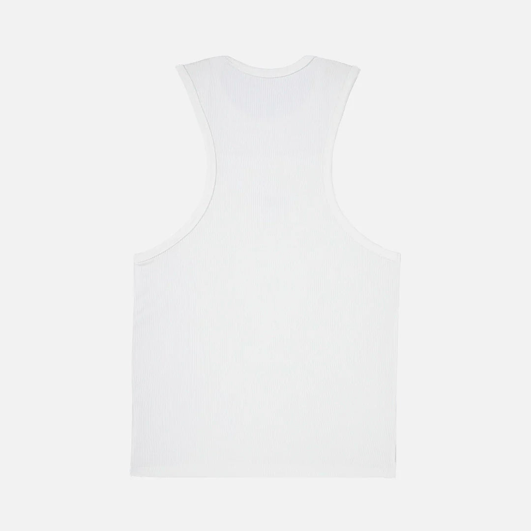 DO OVER LAB MONOGRAM TANK TOP CREAM