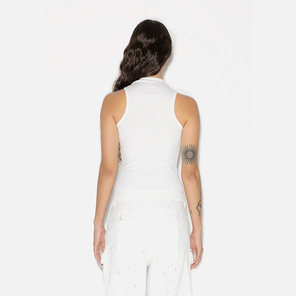 DO OVER LAB MONOGRAM TANK TOP CREAM