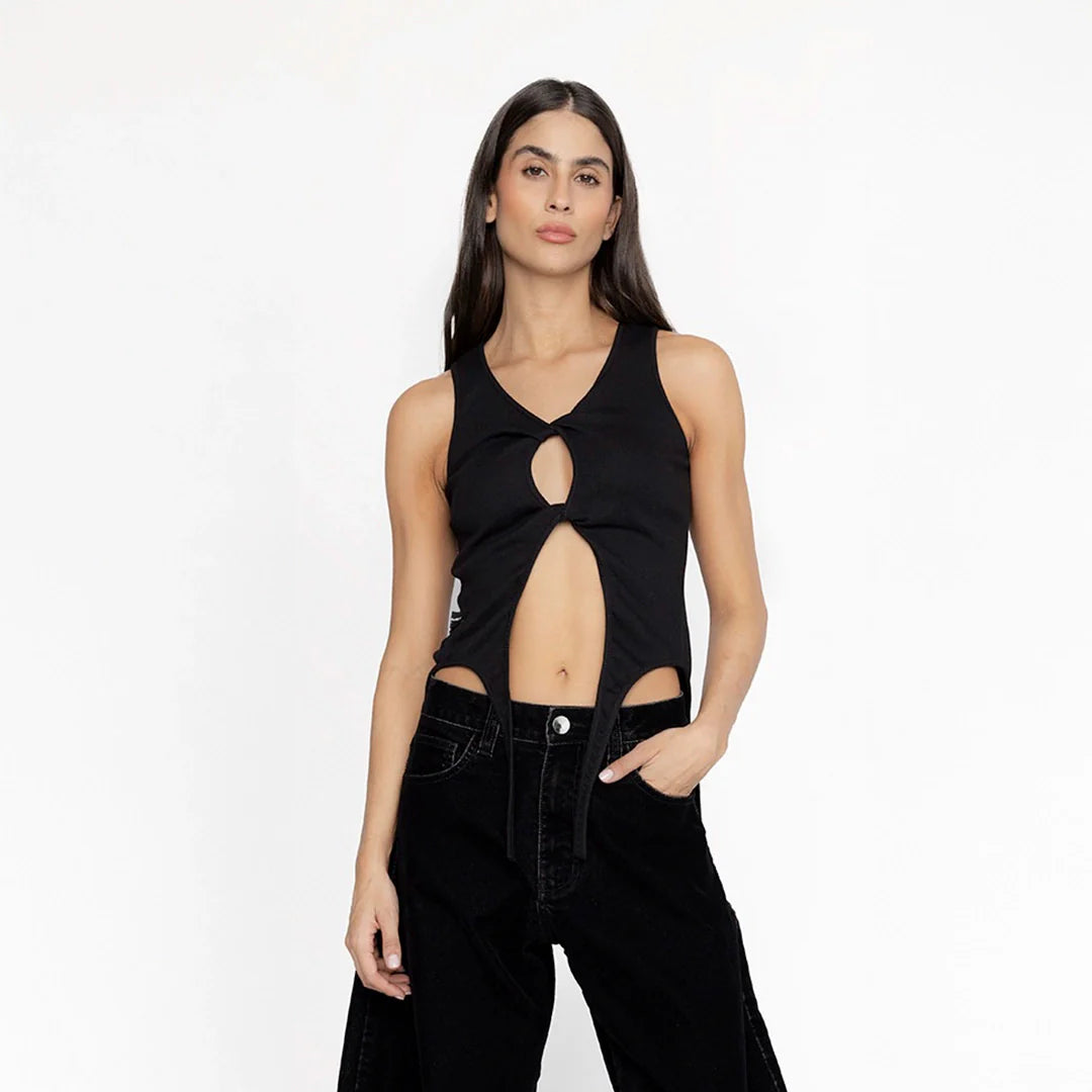 DO OVER LAB XX TOP BLACK