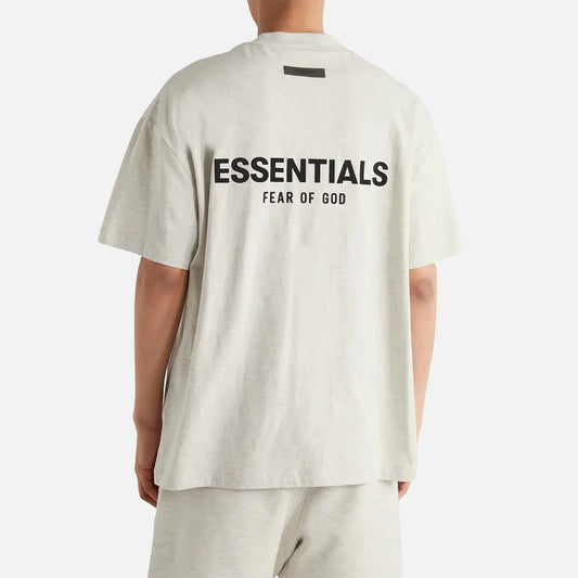 ESSENTIALS FEAR OF GOD T-SHIRT  LIGHT OATMEAL