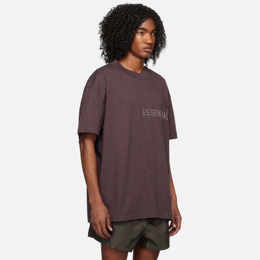 ESSENTIALS FEAR OF GOD T-SHIRT PLUM