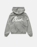 TRUE  FOREST ZIPPER HOODIE  LIGHT GRAY