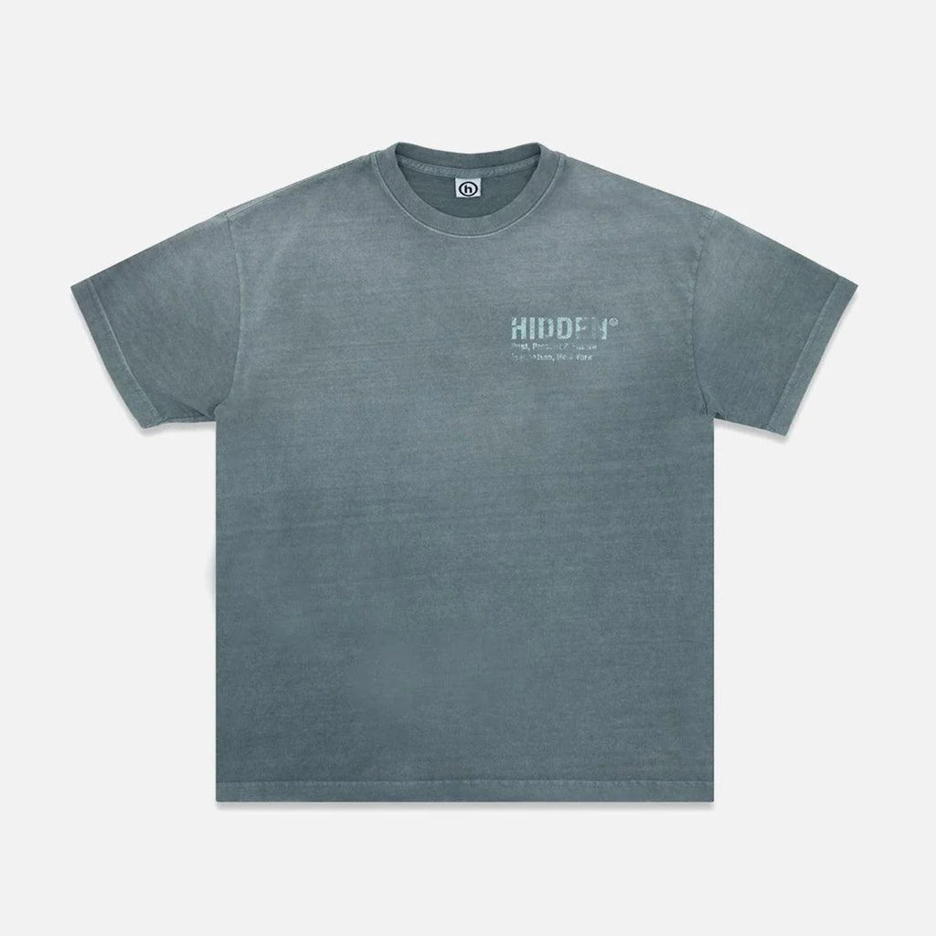 HIDDEN H LOGO T-SHIRT VINTAGE WASH