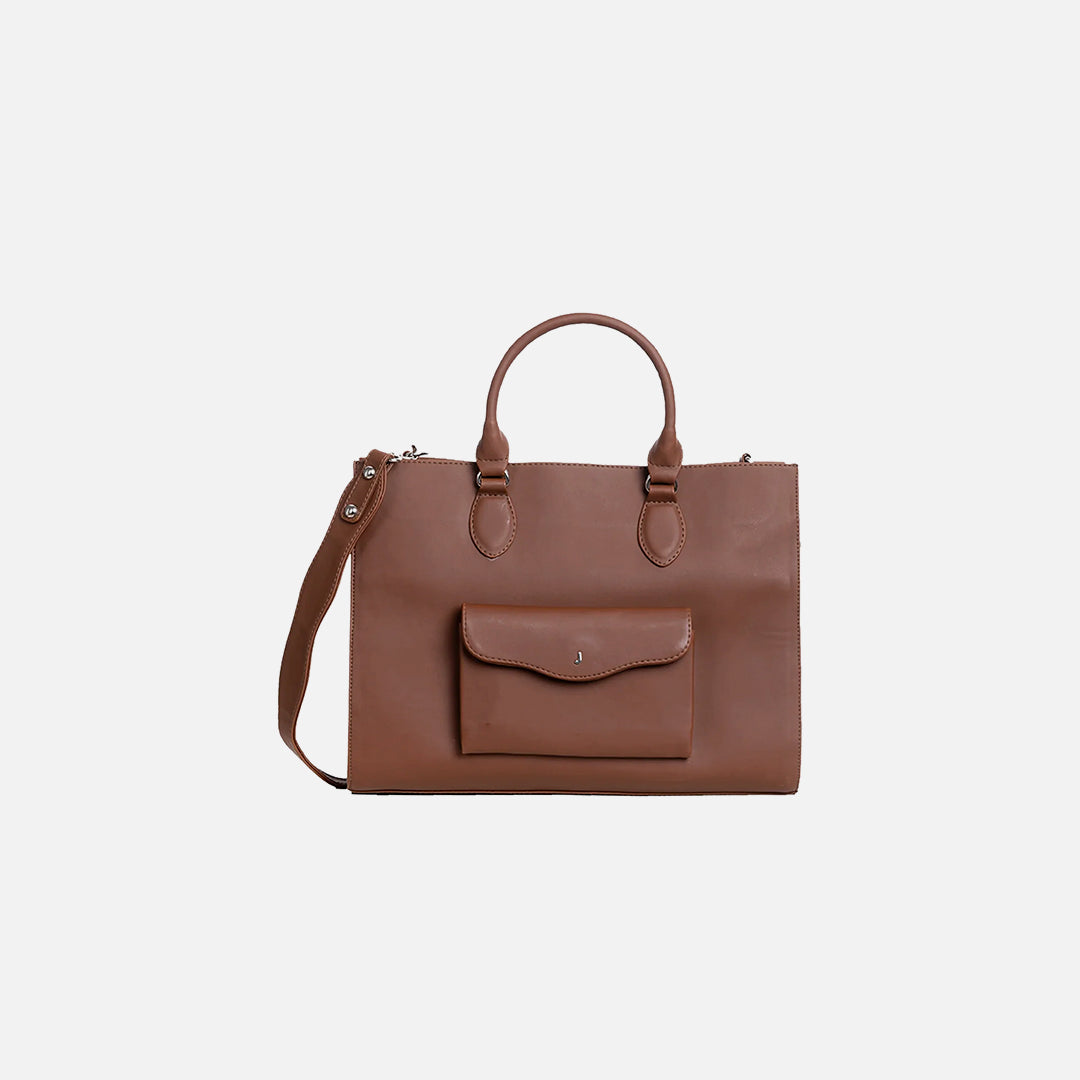 JORMANDS TOTE BAG BROWN