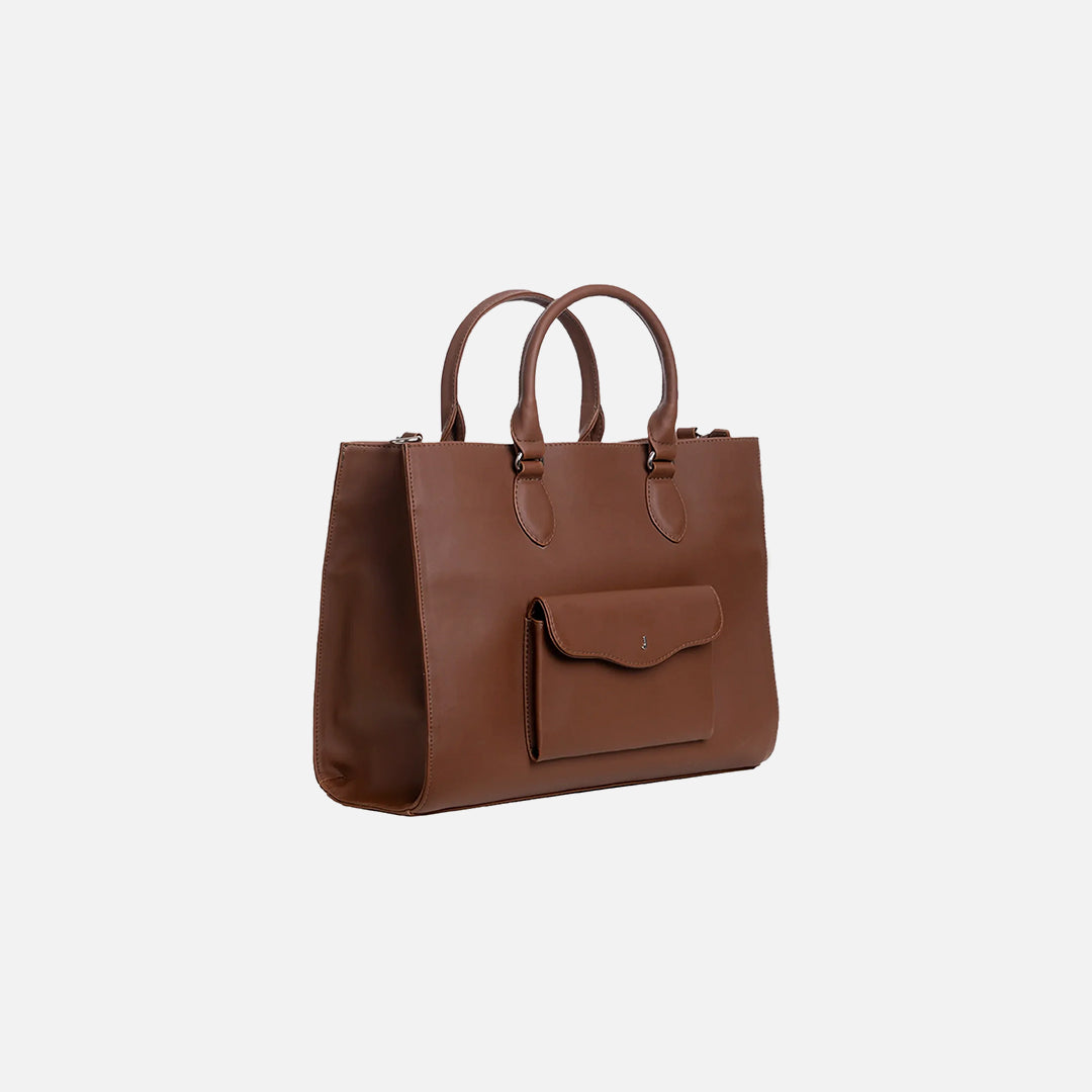 JORMANDS TOTE BAG BROWN