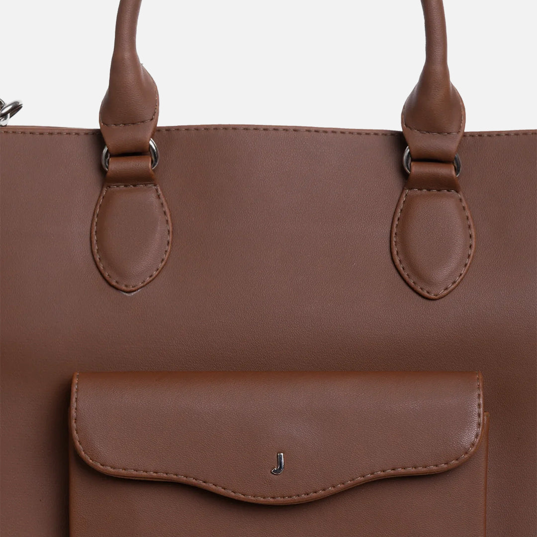 JORMANDS TOTE BAG BROWN