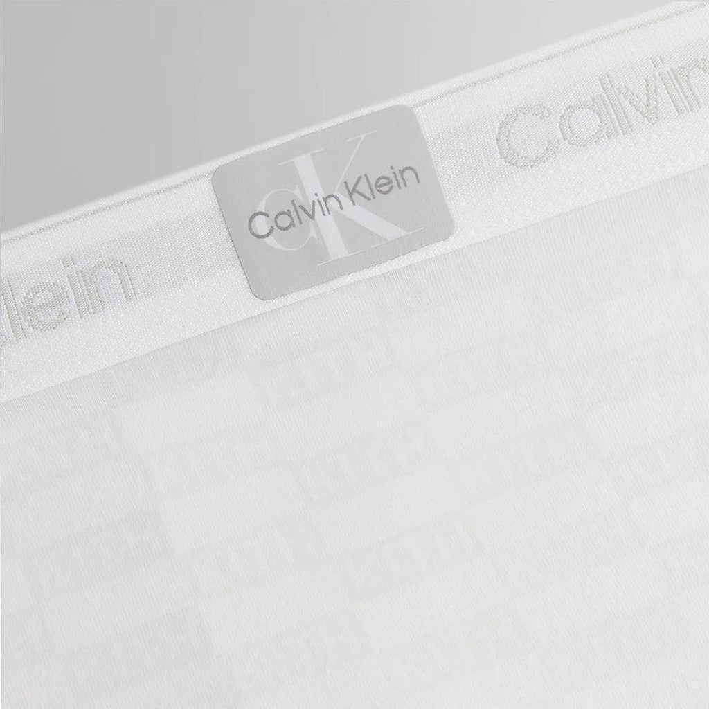 KITH CALVIN KLEIN BOXER BRIEF MONOGRAM WHITE