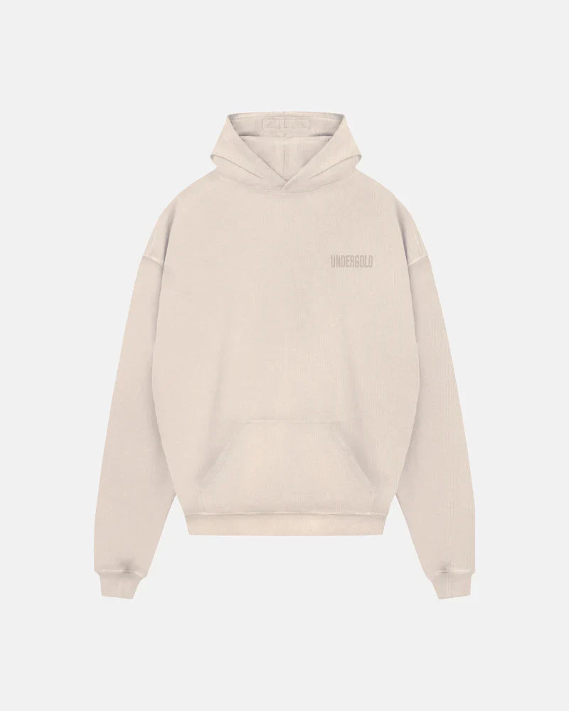 UNDERGOLD BASICS UNDGLD HOODIE CREAM