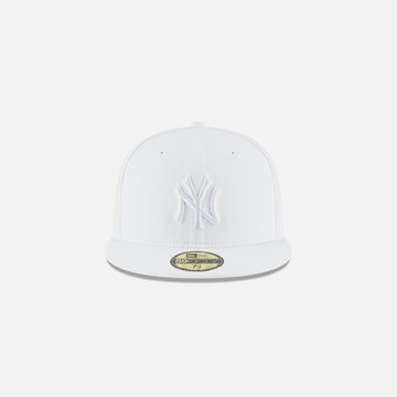 NEW ERA BASIC COLLECTION 59FIFTY CAP WHITE