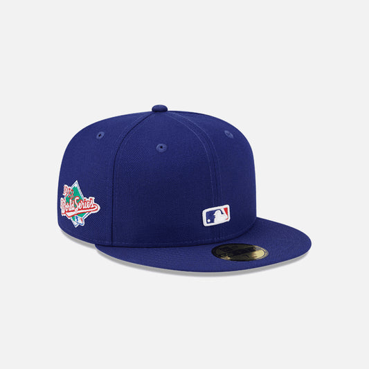 NEW ERA REVERSE LOGO 59FIFTY CAP BLUE