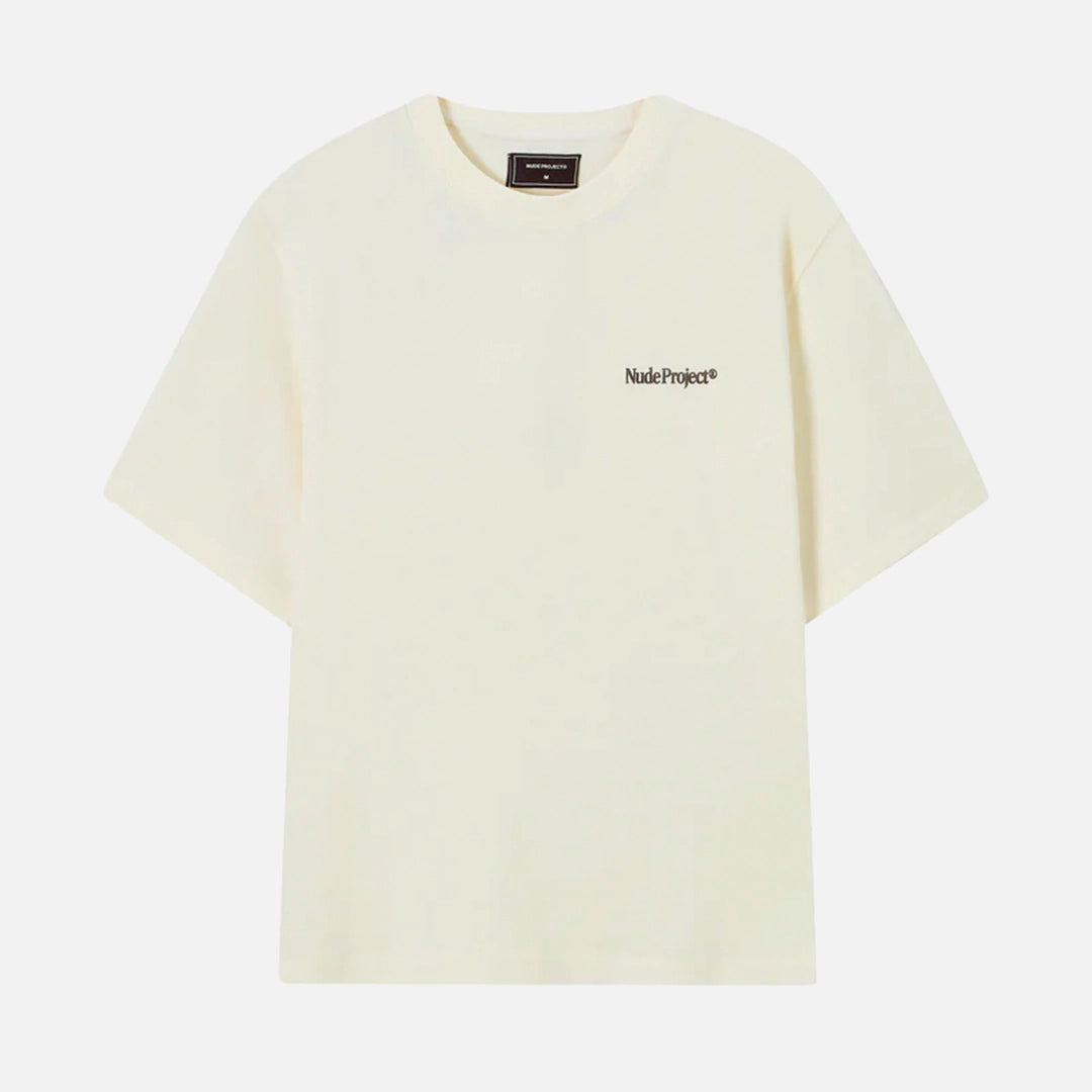 NUDE PROJECT ORIGINS TEE MARSHMALLOW