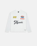 MONOIC - Camiseta Boxy Fit Long Sleeve 26 - Cloud Dancer