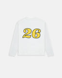 MONOIC - Camiseta Boxy Fit Long Sleeve 26 - Cloud Dancer