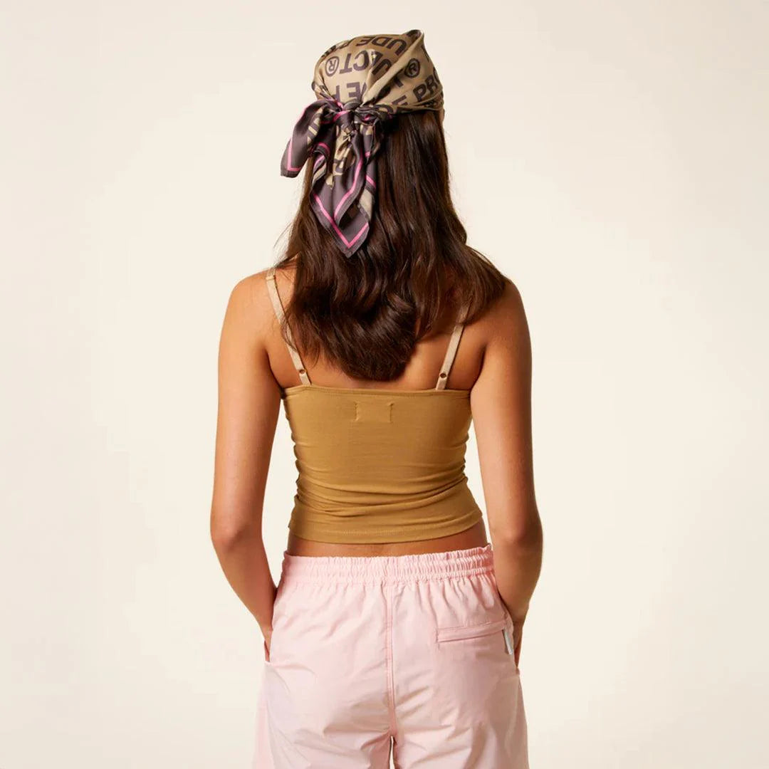 NUDE PROJECT HOTTEST SHORTIE TOP CAMEL