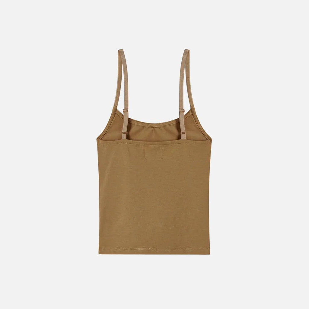 NUDE PROJECT HOTTEST SHORTIE TOP CAMEL