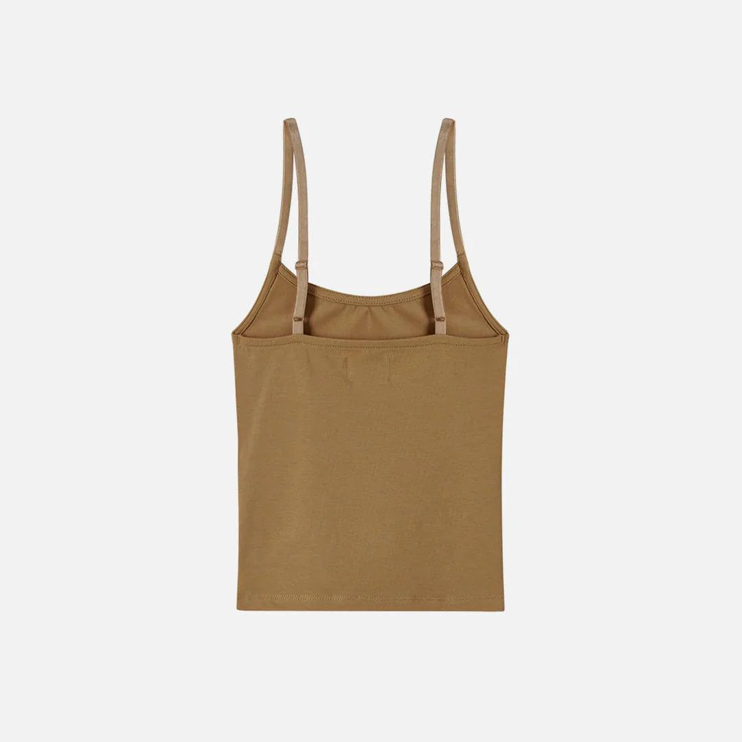 NUDE PROJECT HOTTEST SHORTIE TOP CAMEL