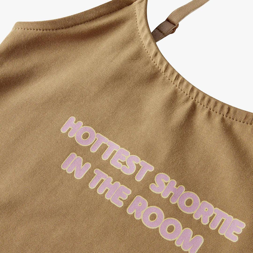 NUDE PROJECT HOTTEST SHORTIE TOP CAMEL
