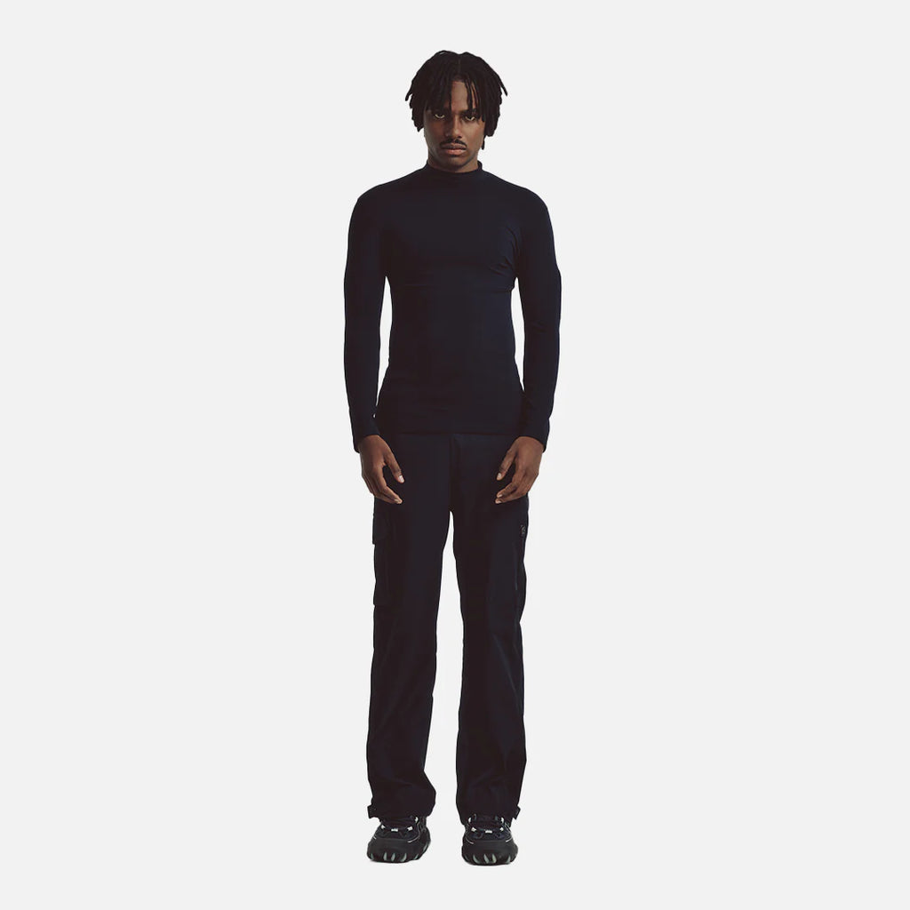 REMANENCE SLIM GAUSS TURTLENECK TOP BLACK