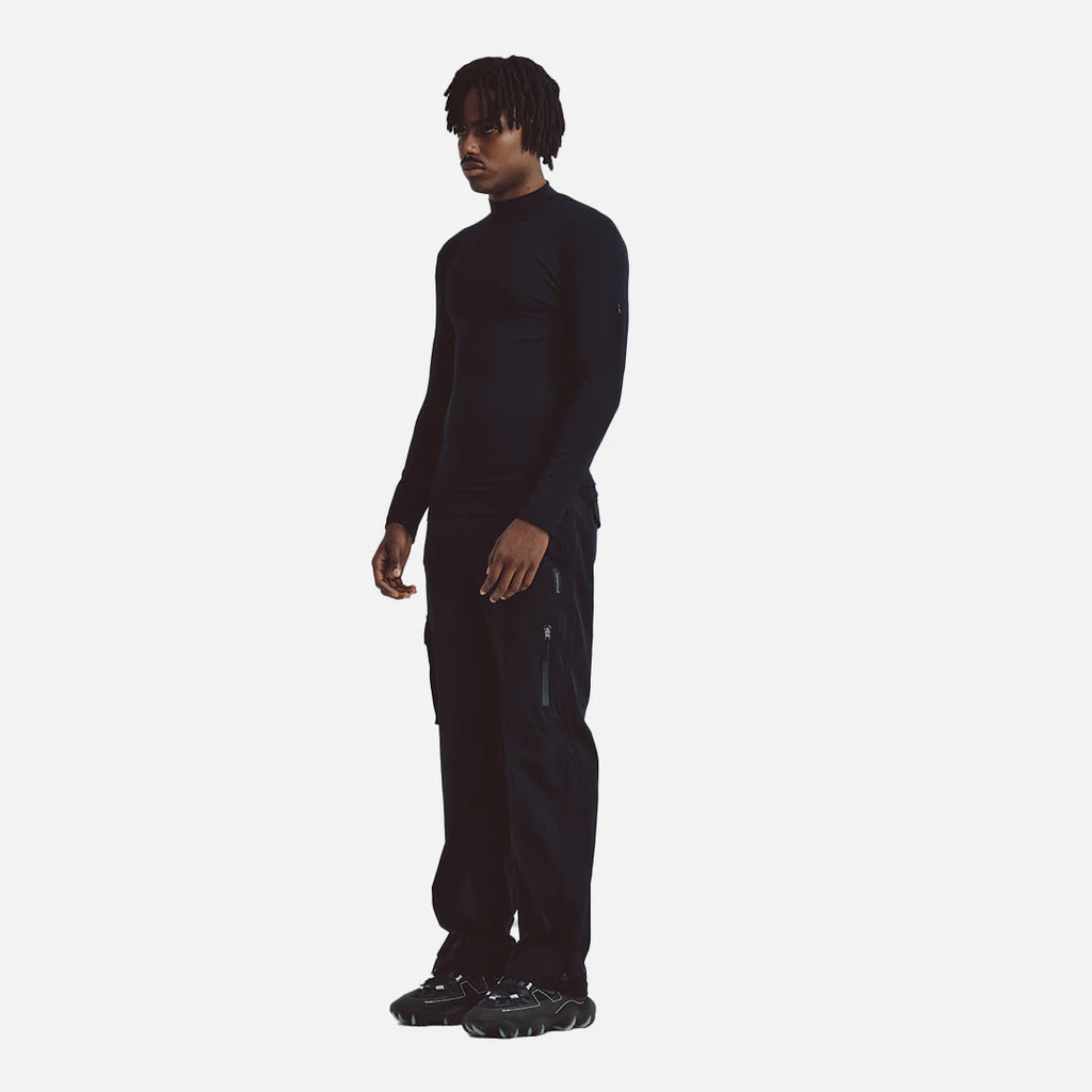 REMANENCE SLIM GAUSS TURTLENECK TOP BLACK