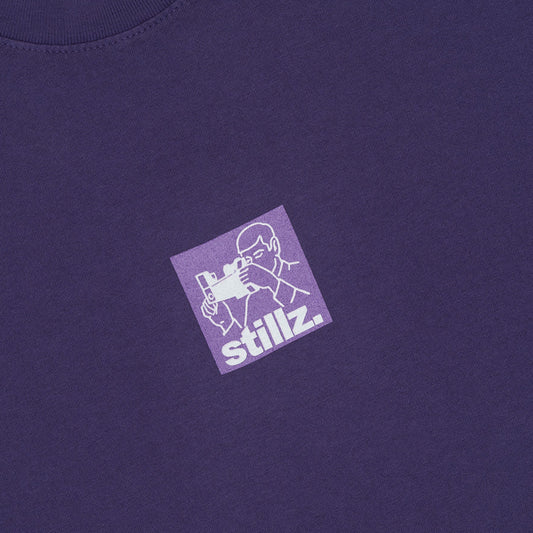 STILLZ BIG SHOT T-SHIRT PURPLE