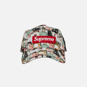 SUPREME MAGAZINE CAMP CAP