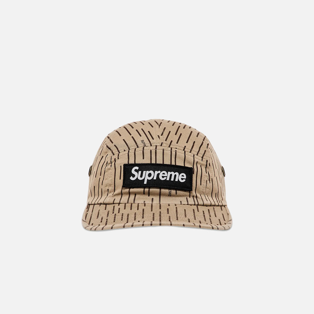 SUPREME MILITARY CAMP CAP TAN RAIN