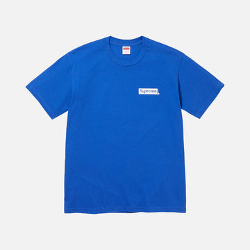 SUPREME STATIC ROYAL T SHIRT BLUE