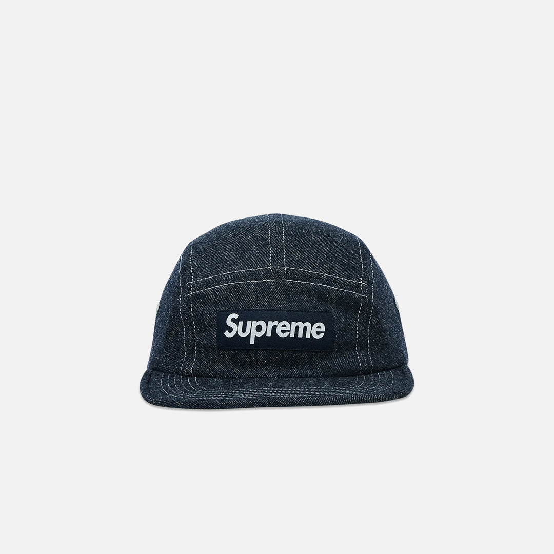 SUPREME WOOL CAMP CAP DENIM