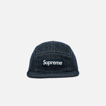 SUPREME WOOL CAMP CAP DENIM