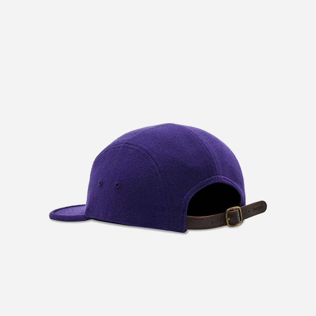 SUPREME WOOL CAMP CAP PURPLE