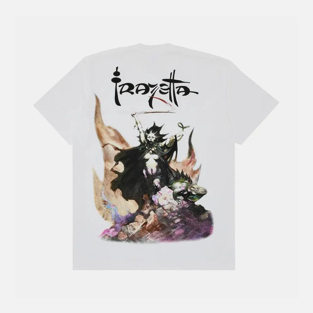 SUPREME FRAZETTA WOMAN WITH SCYTHE TEE WHITE