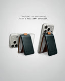 THE FRENCHIE CO - MagSafe Speed Wallet - Green/Tan