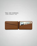 THE FRENCHIE CO - MagSafe Speed Wallet - Green/Tan