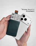THE FRENCHIE CO - MagSafe Speed Wallet - Green/Tan