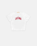 TRUE - Latina Baby Tee - White
