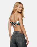 True Blurred Bandana - Green
