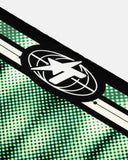 True Blurred Bandana - Green
