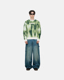 True Blurred Knit Pullover Green