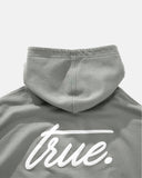 True Forest Zipper Hoodie Light Gray