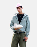 True Forest Zipper Hoodie Light Gray