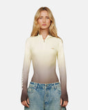 True Gradient Ls Bodysuit Brown
