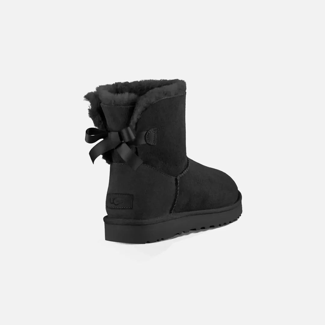 UGG MINI BAILEY BOW II BLACK