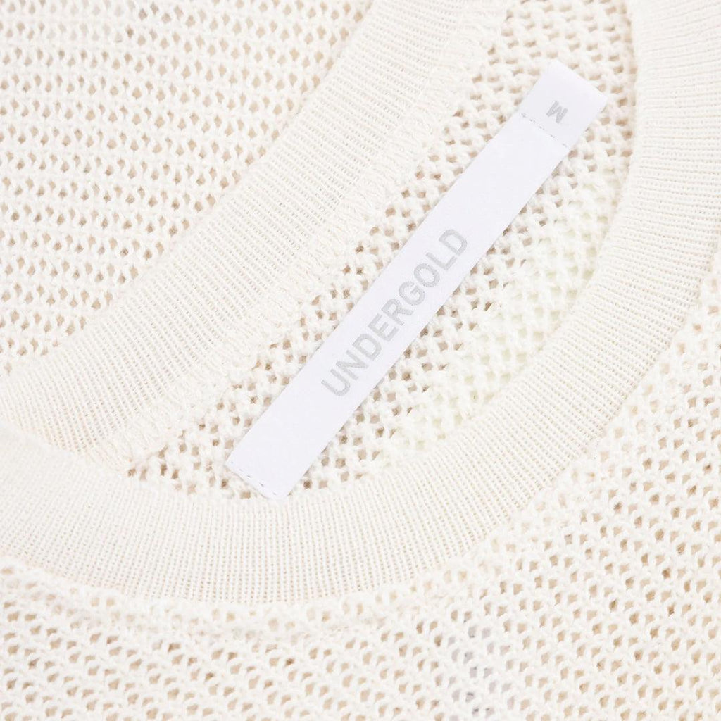 BASICS KNIT BABY TEE CREAM
