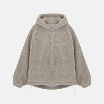 UNDERGOLD BASICS DESING STUDIO FLEECE ZIP UP GRAY