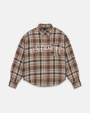 UNDERGOLD - Shirt Act 1 Faith Flannel Plaid - Brown