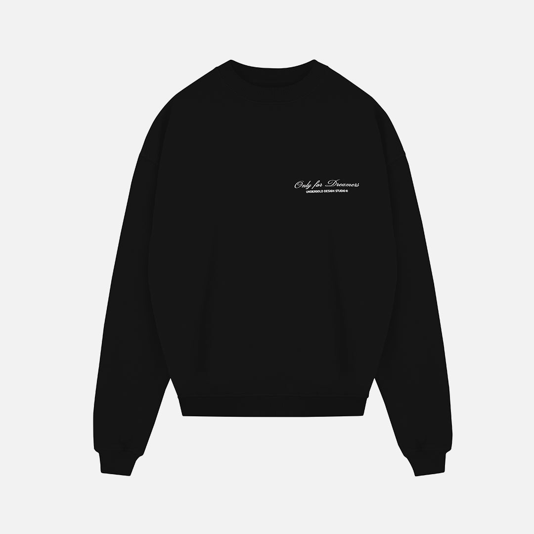 UNDERGOLD DREAMERS BASIC CREWNECK BLACK