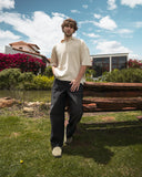 Astronomic Camiseta Polo Tejida Beige