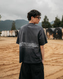 Astronomic Camiseta Road Supply - Gris Degradé