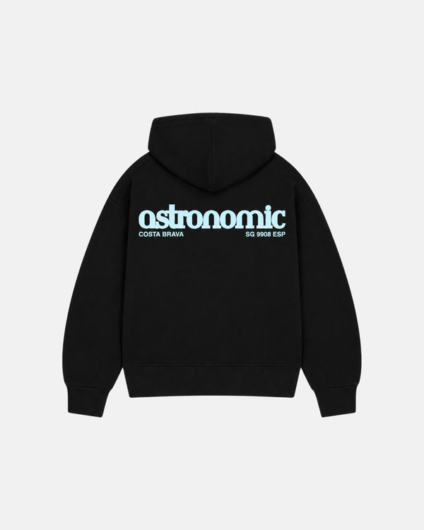 ASTRONOMIC - Hoodie Costa Brava - Negro