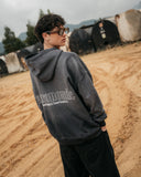 Astronomic Hoodie Road Supply - Gris Oscuro Degradé